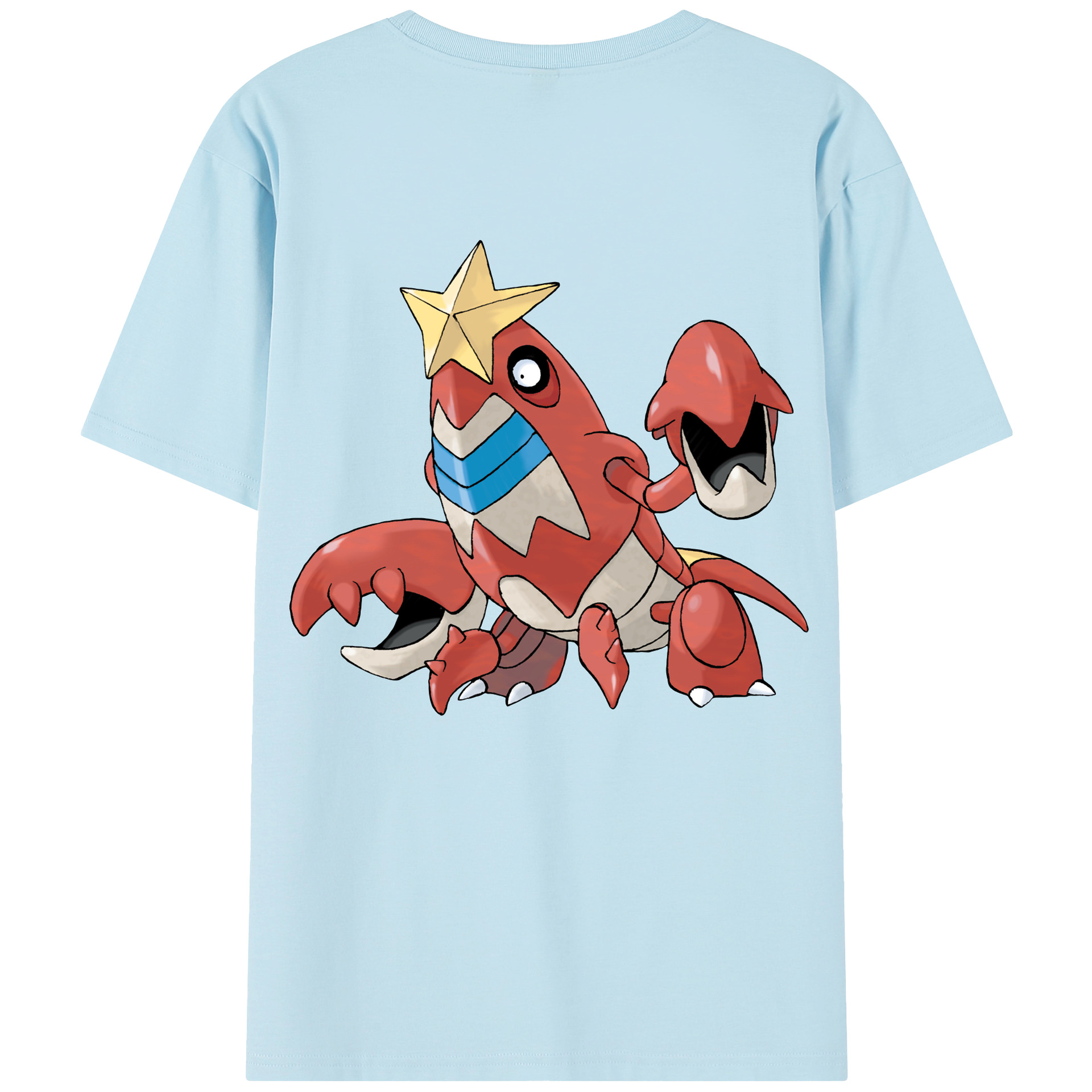 （画像用） ポケットモンスター Pokémon 綿100％半袖Tシャツ（背面プリント）